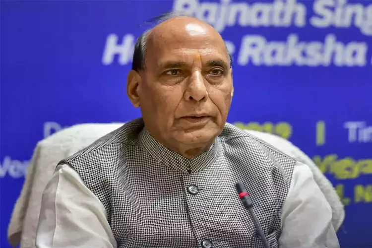 “PoK residents keen to assimilate into India”: Rajnath Singh