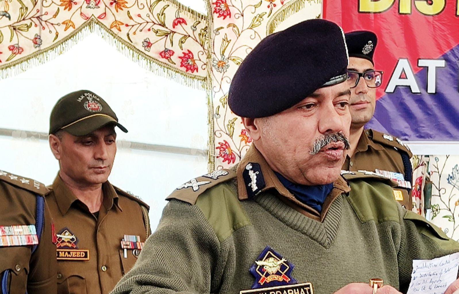 Strengthen overall security grid: DGP Nalin Prabhat tells officers