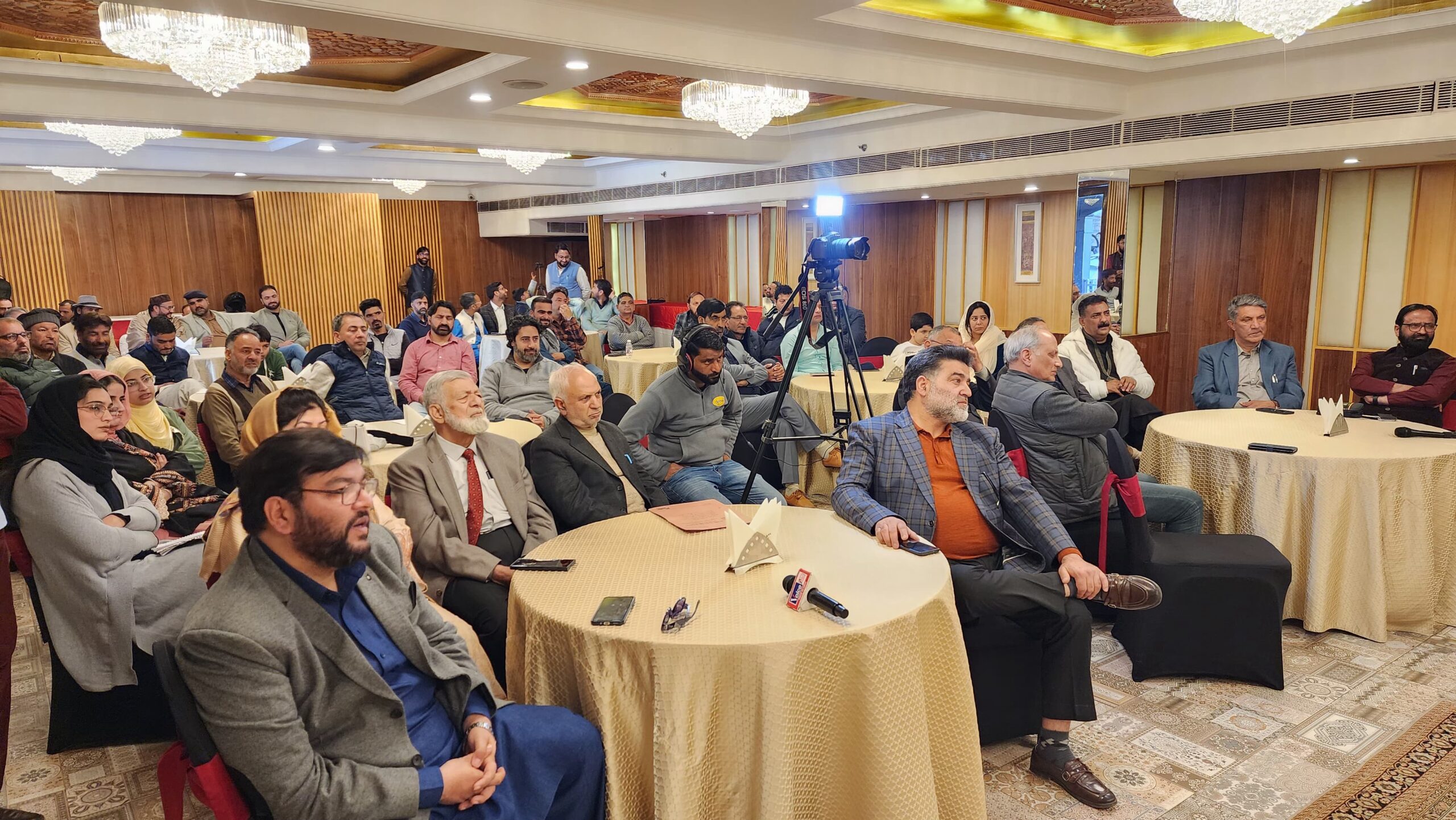 J&K EJAC Leaders Attend Voice TV Urdu’s 1st Anniversary Celebrations