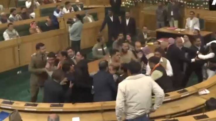 J&K Assembly Adjourned For The Day Amid Uproar Over Waqf Bill