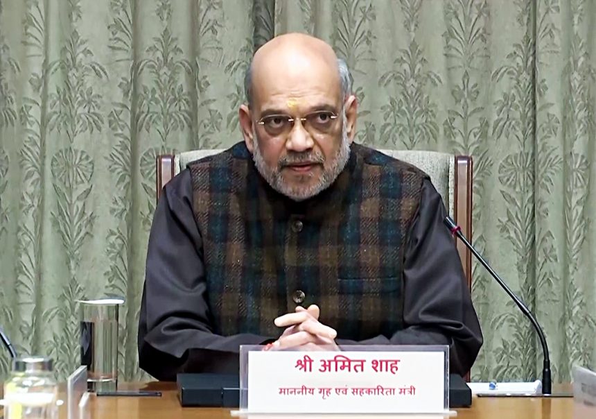 HM Amit Shah arrives in Jammu on two-day visit