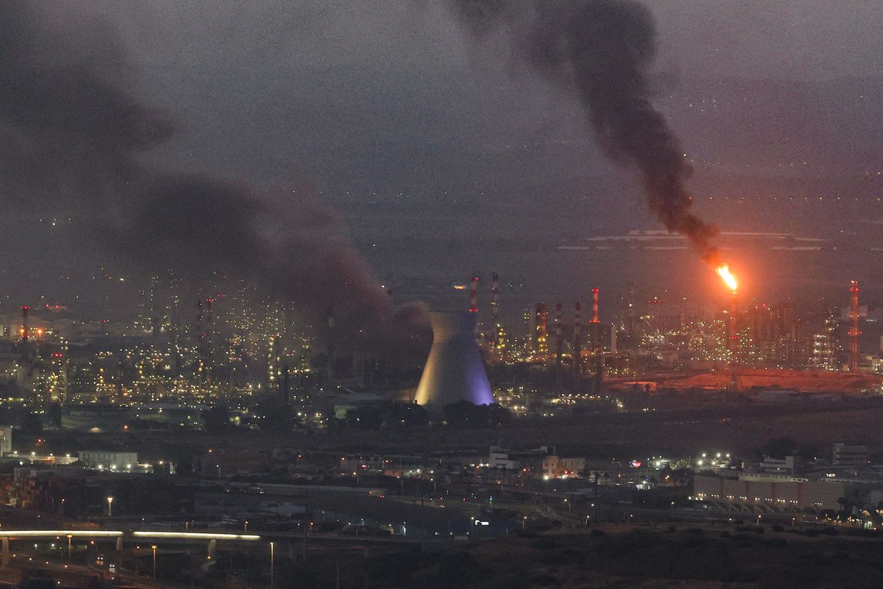 Iranian Missiles Hit Israel’s Tel Aviv, Haifa