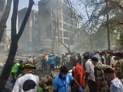 Death toll in plane tragedy touches 270, say doctors; Centre forms panel to find causes of crash