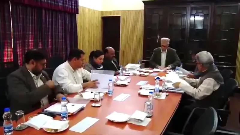 CM Omar Cabinet Clears R&B Promotions, Seeks Report on Daily Wagers