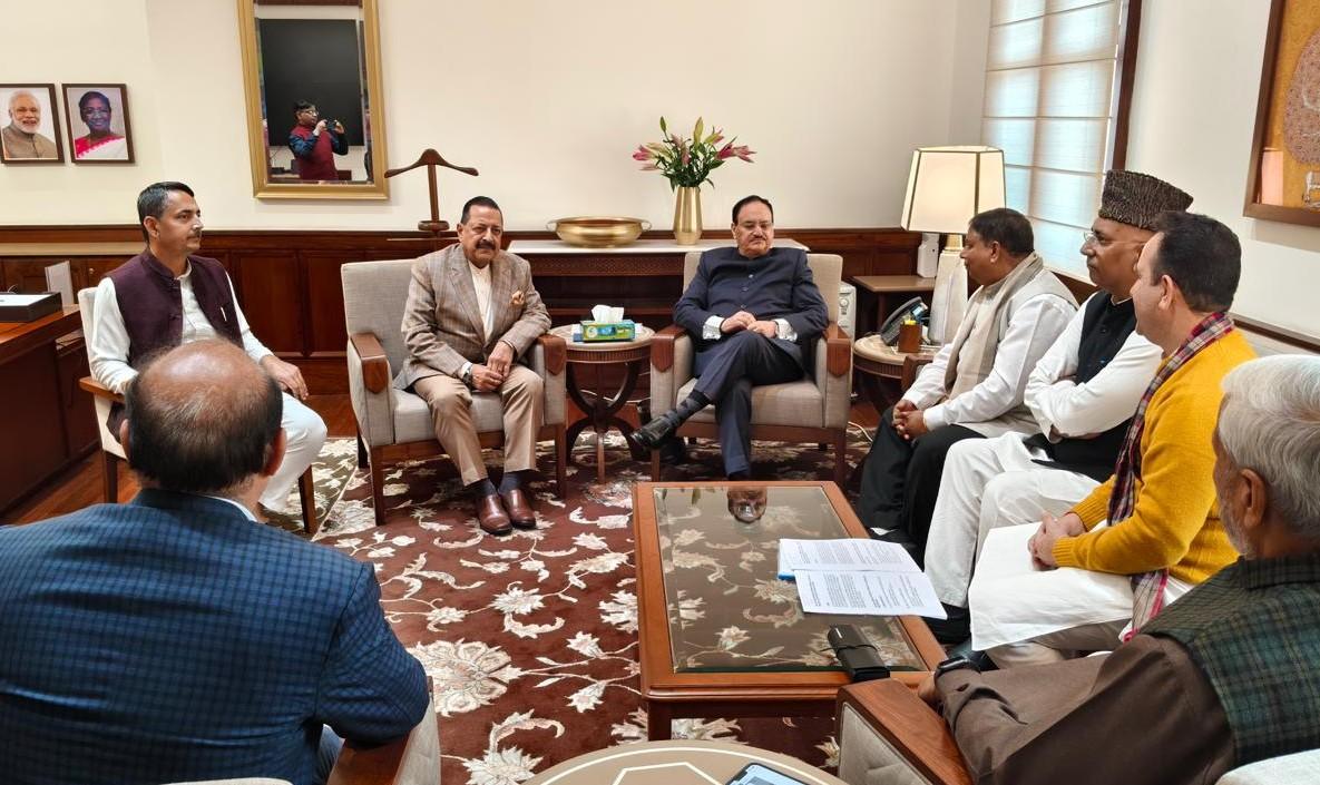 High level BJP delegation meets Union Health Minister; raises Vaishno Devi medical college issue