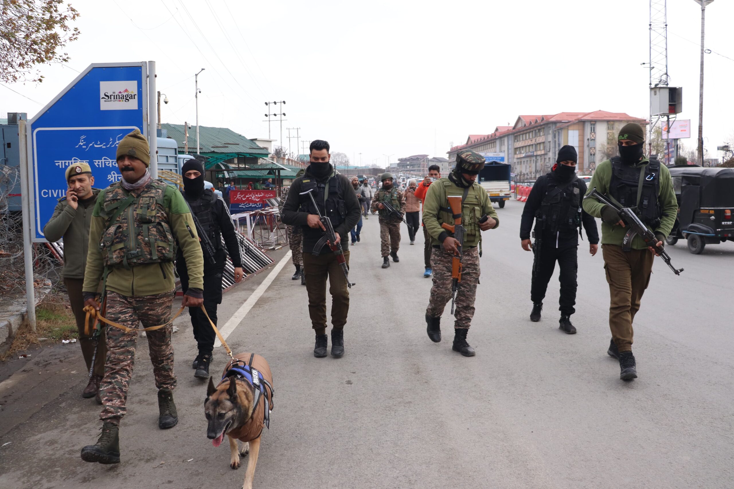 Security Grid Intensifies Checks Across Srinagar
