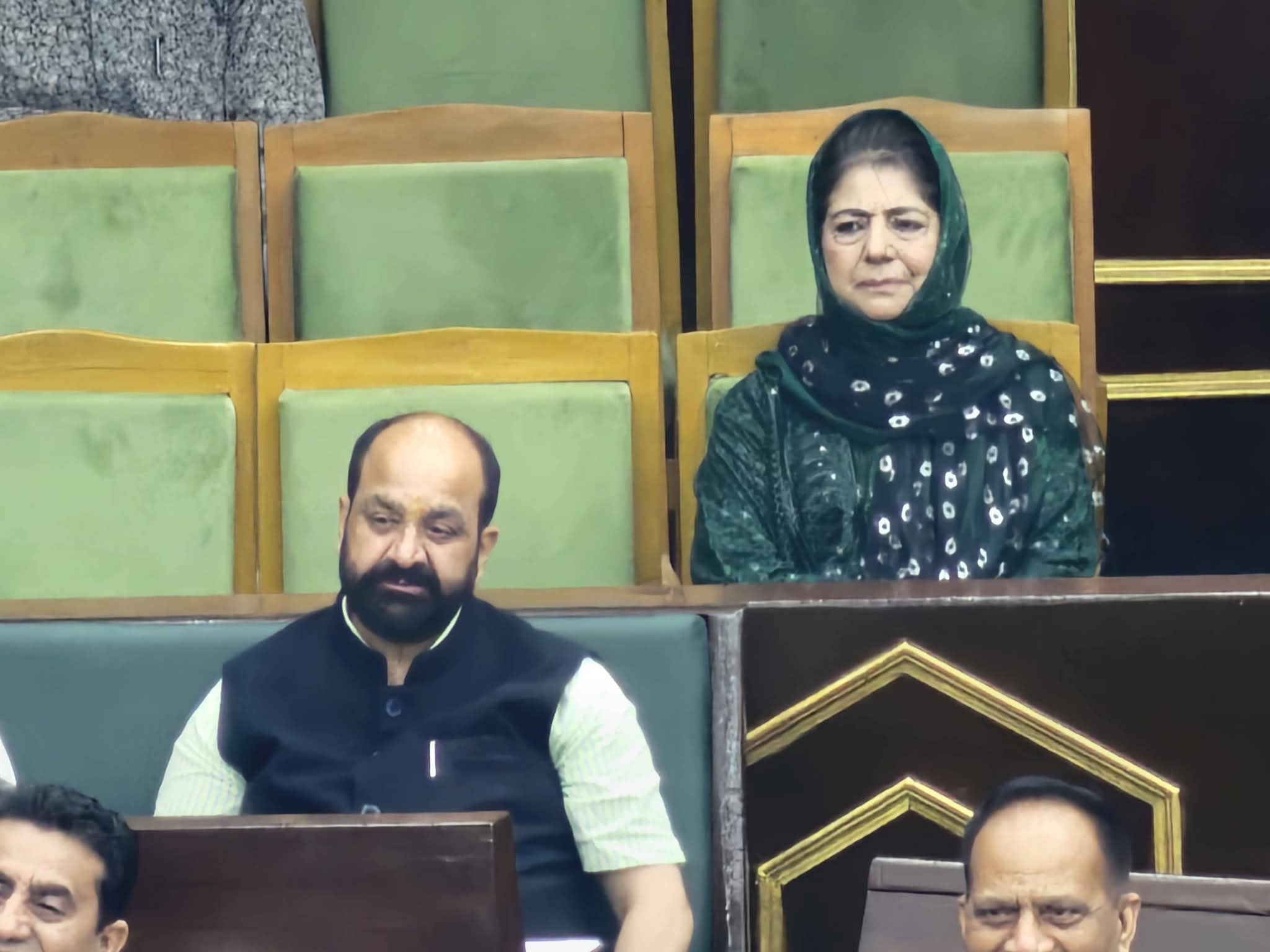 Mehbooba Mufti makes first Assembly appearance since 2018