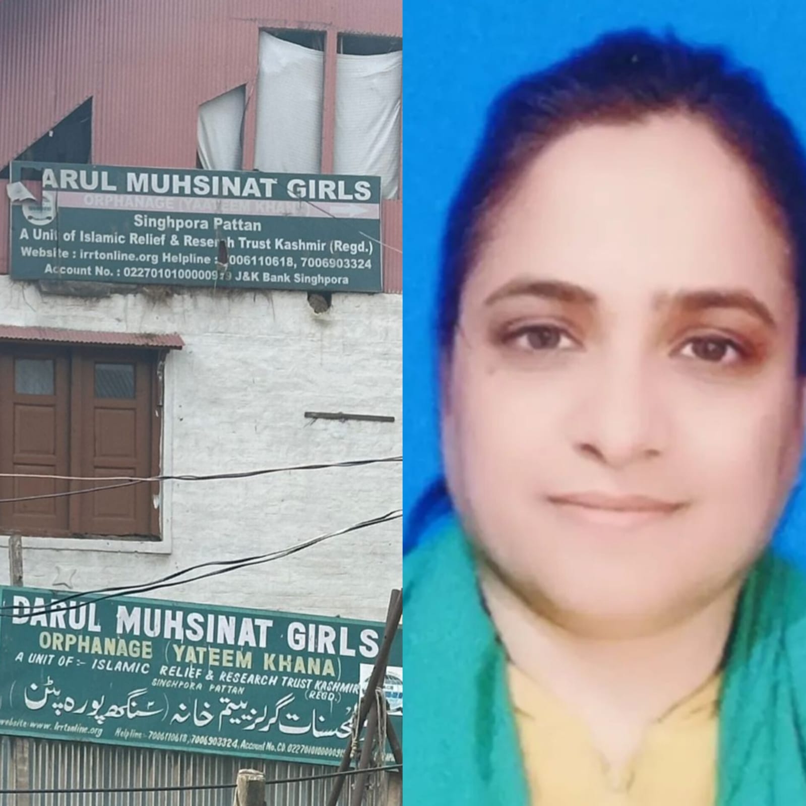 Tragic Demise of Young Cook at Darul Mohsinat Girls Orphanage,Asiya Iqbal Expresses Profound Grief