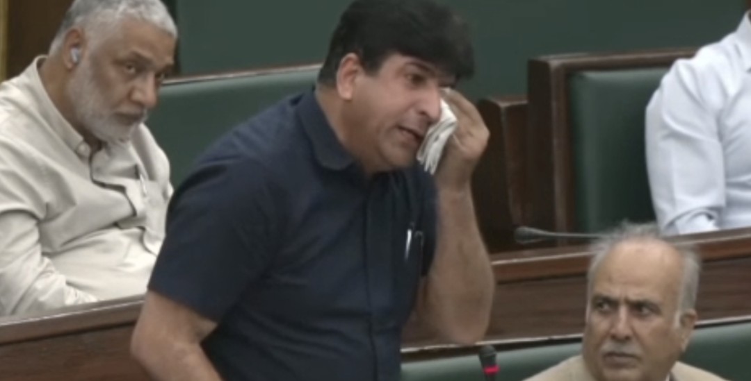 NC MLA Bashir Veeri Breaks Down in Assembly, Seeks Justice for Open Merit Students